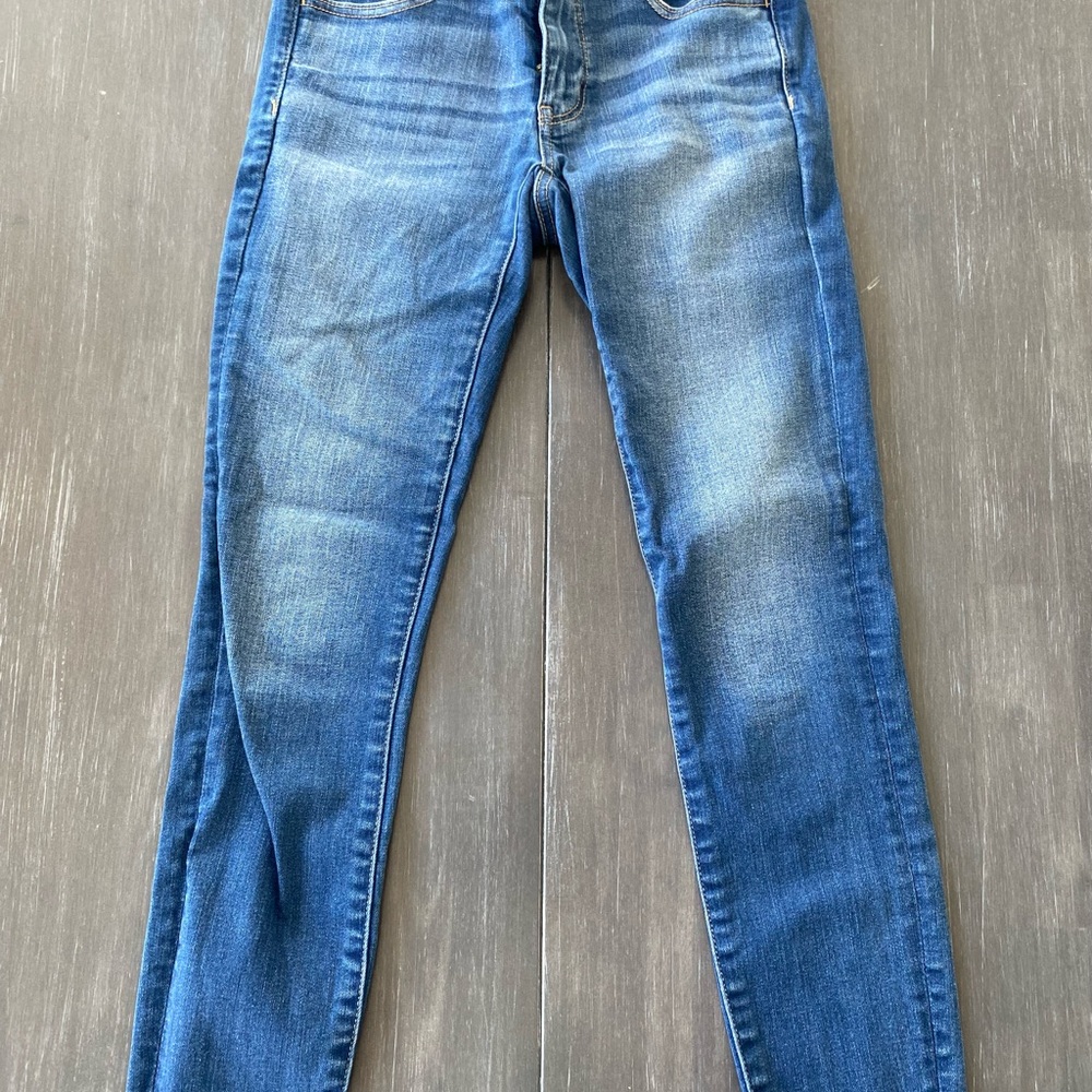 American Eagle Outfitters Blue Ankle Jeans